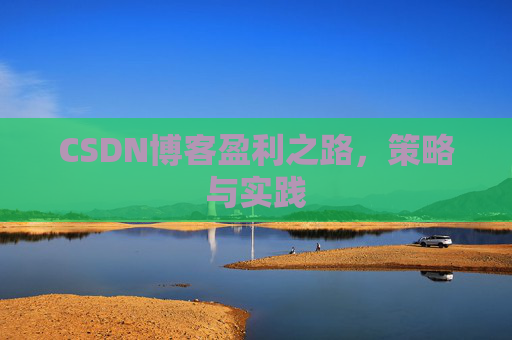 CSDN博客盈利之路,策略与实践